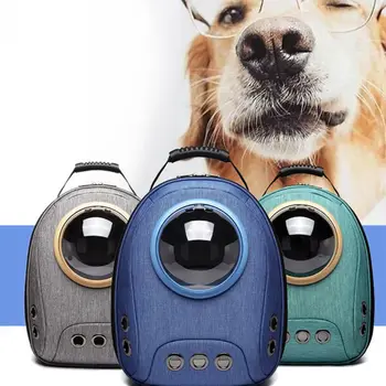 

Portable Pet Puppy Bag Travel Canvas Carrier Backpack Cat Dog Space Capsule Breathable