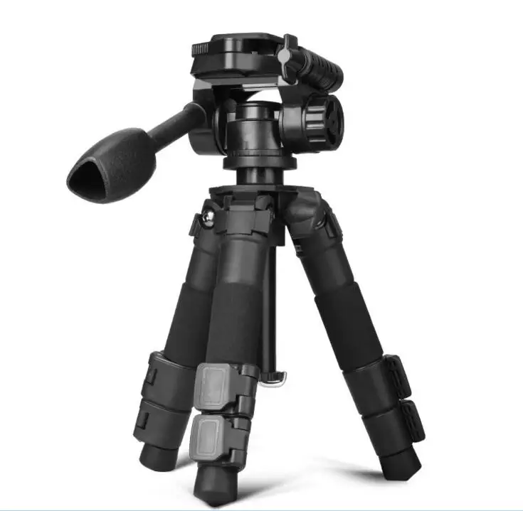 QZSD Q166Z Camera Tripod Mini Portable Tripods Multifunction Aluminium Tripod For SLR Camera 2 Section Leg With Quick Release QZSD Q166Z Camera Tripod Mini Portable Tripods Multifunction Aluminium Tripod For SLR Camera 2 Section Leg With Quick Release