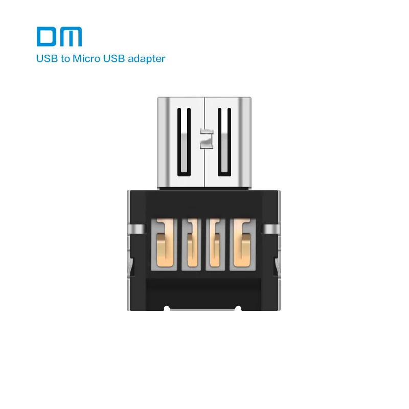 Free shipping New DM OTG adaptor OTG function Turn normal USB into Phone USB Flash Drive