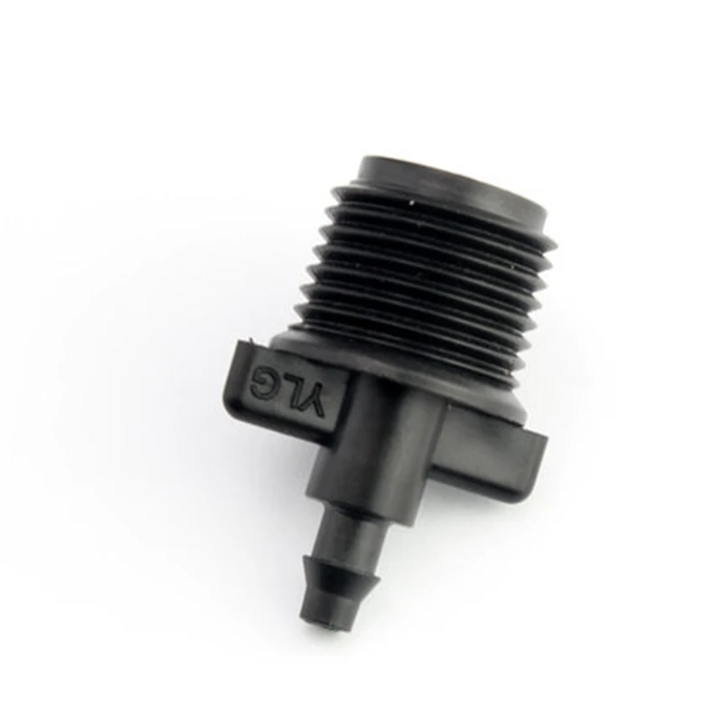 

High quality 1/4" Barbed Conector G1/2" connector changed into 1/4" hose irrigation fitting 50pcs-pack jc409