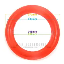 1" 15 дюймов красное кольцо из вспененного материала для динамика окружает бас край Ремонт для Cerwin Vega динамик s