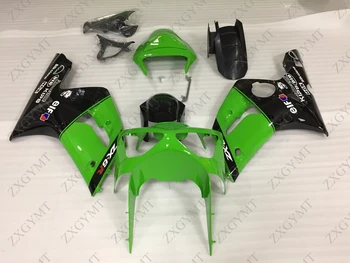 

Body Kits for Kawasaki Zx6r 2003 - 2004 Green Black Plastic Fairings Ninja Zx-6r 2003 Fairing Kits Ninja Zx-6r 2003