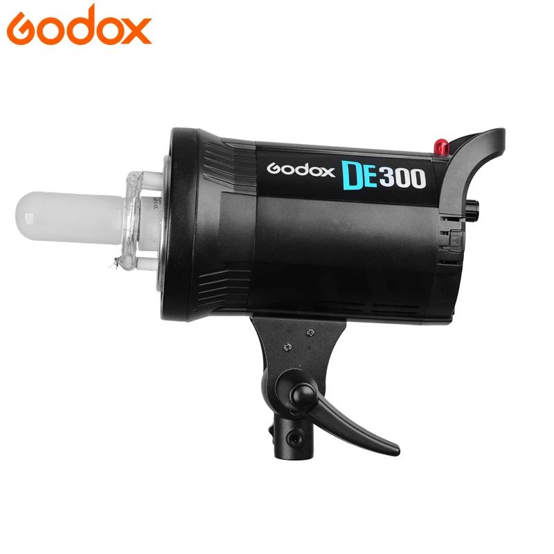 Компактная студийная вспышка Godox DE300 110 В/220 В 300 Вт Стробоскопическая Лампа с