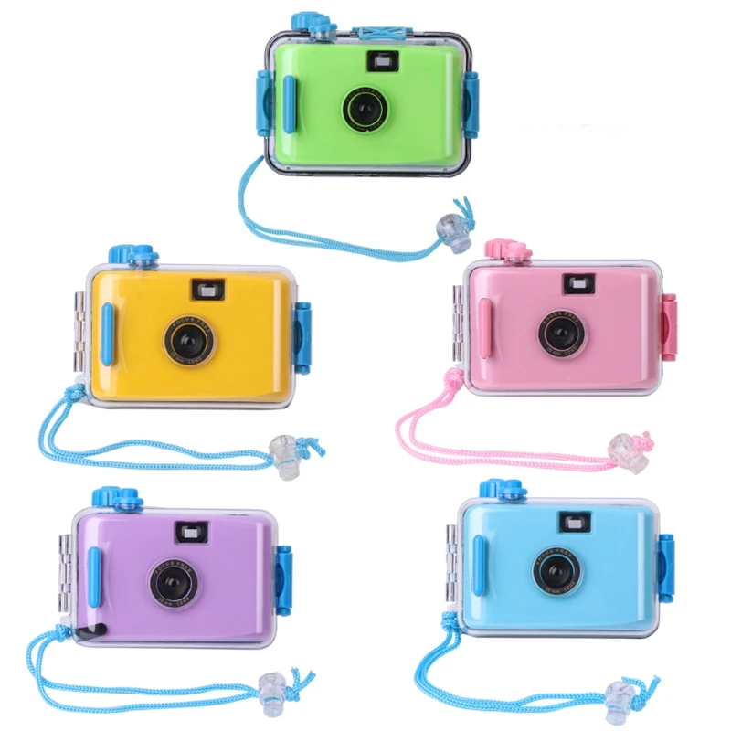 

Underwater Waterproof Lomo Camera Mini Cute 35mm Film With Housing Case New