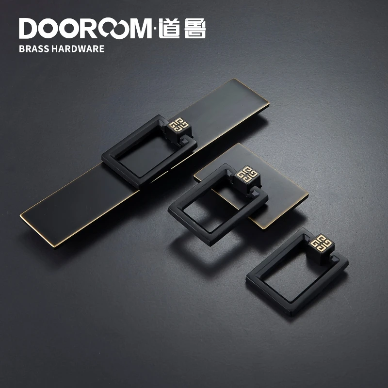 Dooroom латунные ручки шкаф комод ящик Мебель Тянет современные новые китайские