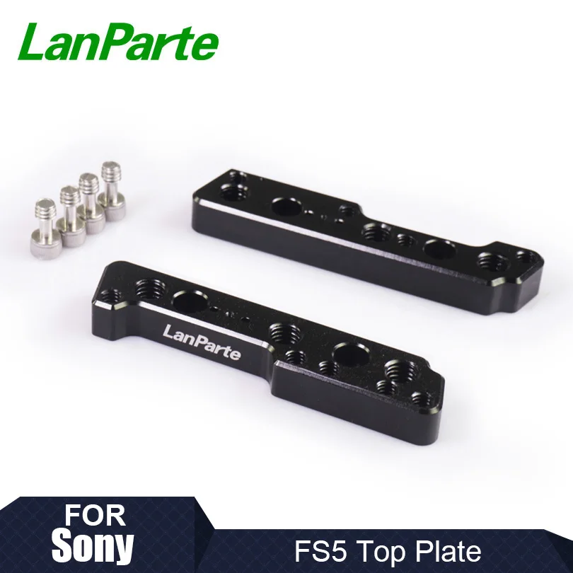 

Lanparte FS5, FS5 Mark II Camera Top Plate for Sony with 1/4" 3/8" Thread Hole