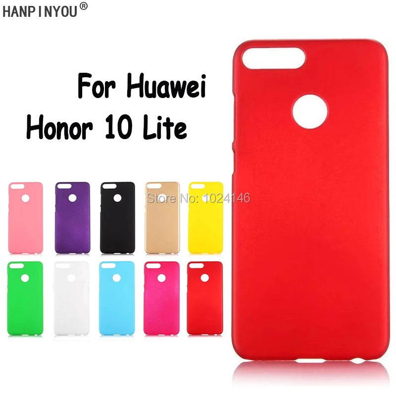 Для Huawei Honor 10 Honor10 Lite 10lite новый тонкий матовый Жесткий пластиковый Чехол конфетный