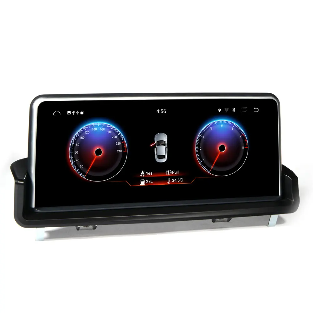 Discount Android 9.0 8 core Car multimedia car DVD player auto audio For BMW E90/E91/E92/E93 2005-2012 with iDrive gps navigation bt aux 5