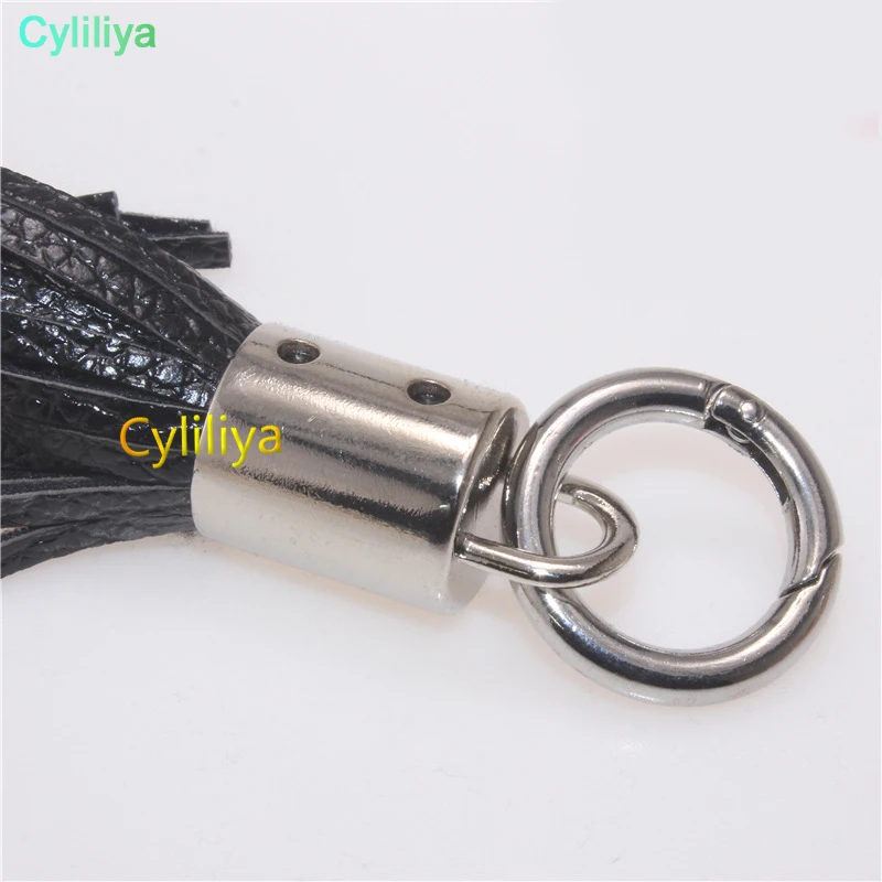 100 шт Модные кисточки зарядка портативное кольцо для ключей Micro USB короткая сумка декоративная цепь синхронизация Быстрая Зарядка Шнуры линия