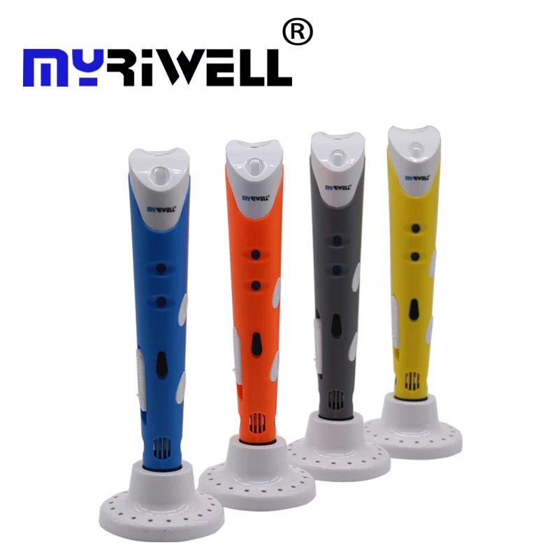 Myriwell 3d pen Creative 3D Printing Pens Intelligence Drawing 3d printer pen With ABS Filament 3D