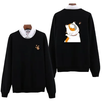Из мультфильма, популярная яркая детская одежда с рисунком персонажей Natsume Cos Мадара одежда с длинным рукавом Повседневная Толстовка с капюшоном, пуловер из хлопка модное пальто Топы - Color: 09
