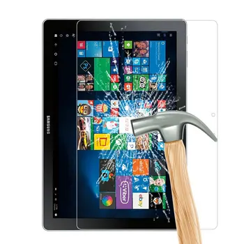 

50pcs/lot Explosion Scratch-proof Clear Tablet Tempered Glass Screen Protector For Samsung Galaxy Book 12 W720 W728