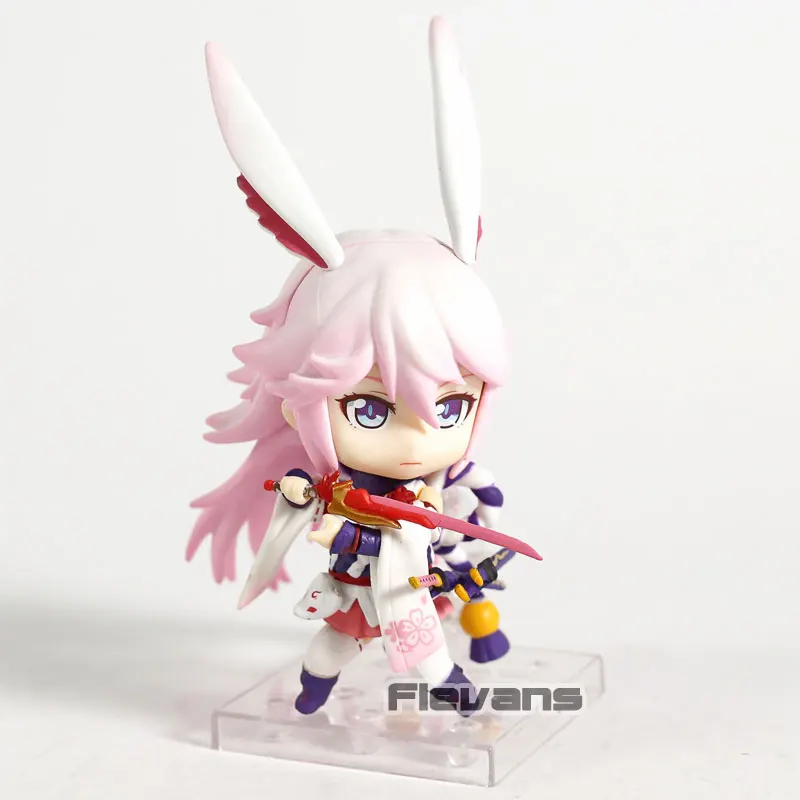 Nendoroid 908 Honkai Impact 3 Sakura Yae Heretic Miko Ver. Коллекционная фигурка из ПВХ Модель Куклы версии Q