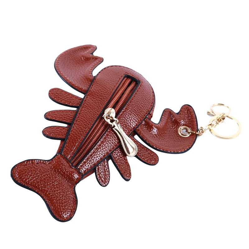 Модные женские сумка Lobster из искусственной кожи кросс-боди милые монеты кошелек мини-сумка