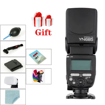 

YONGNUO YN685 YN 685 Wireless 2.4G HSS TTL/iTTL Speedlite Flash for Canon Nikon support YN560IV YN560-TX RF605 YN685C YN685N