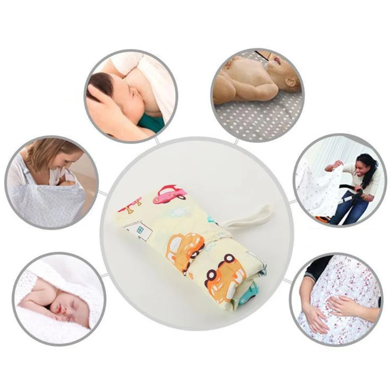 spesifikasi Menyusui Syal Bayi Bayi Nursing Cover Menyusui Multifungsi Syal Apron Ibu Poncho Adjustable Cover