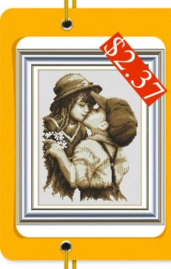 Top Needlework,DIY DMC 14CT Unprinted Cross stitch,Counted Embroidery Cross-stitch Kits Snow leopard home arts Pattern embroidery 16