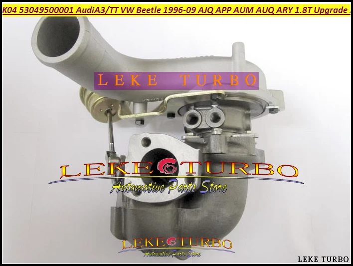 K04 53049500001 Turbo Turbocharger For AUDI A3 TT Seat IBIZA VW Beetle 1996-09 AJQ APP AUM AUQ ARY 1.8T Upgrade 1.8L-5V 220HP