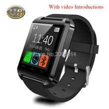 Bluetooth uhr u8 smart watch armbanduhr smartwatch digitale sportuhren für apple ios android phone wearable elektronische