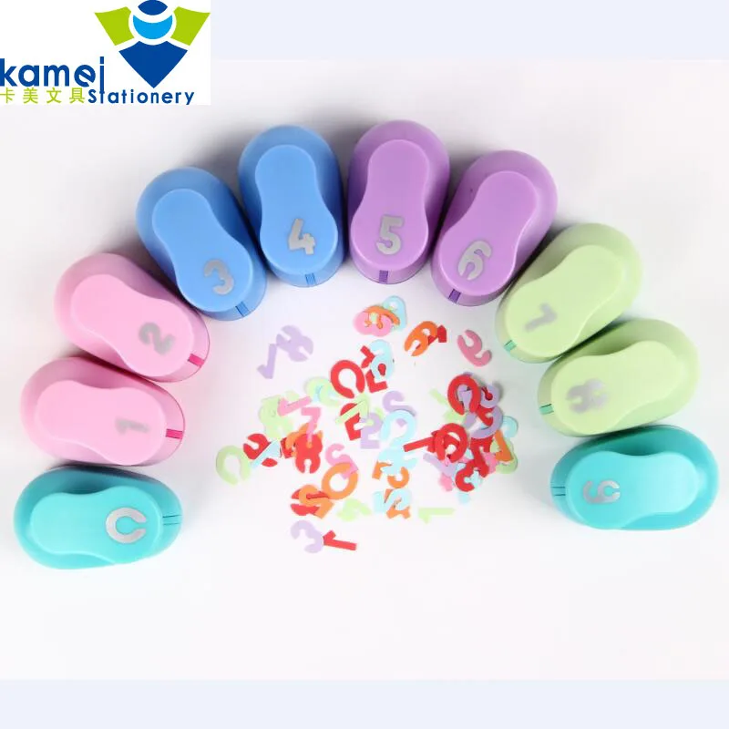 

10pcs 1.5cm Arabic numerals design Scrapbooking Tool Mini Paper Punch For DIY Gift Card Punches Embossing device Stamping YH40