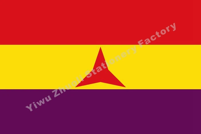 Испанский Международный флаг 150X90 см(3X5 футов) 120 г 100D полиэстер в Испанию флаг