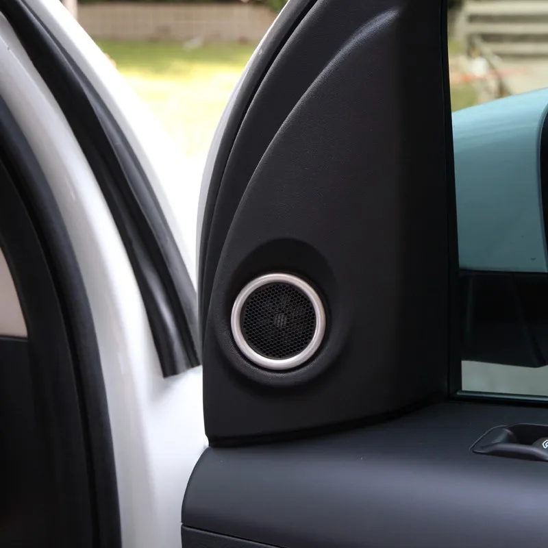 chrome door speaker cover trim for Land Rover Freelander 2 car accessories car styling  (3)