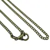Rainbow Bronze Cute Shell Snail Conch Pendant Necklace For Women Men Accessories Short Chain Collar Choker Vintage Necklace 18" 3