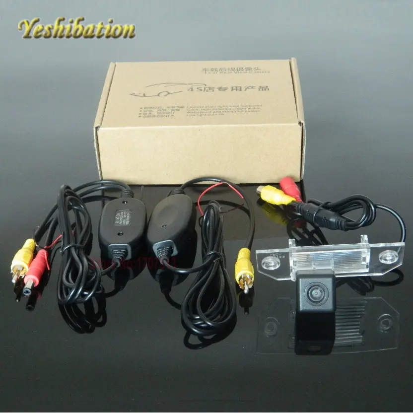 

Yeshibation Wireless CCD Night Vision HD Wide Lens Angle Camera For Skoda Octavia / Laura 2008~2012 Back Up Park Camera