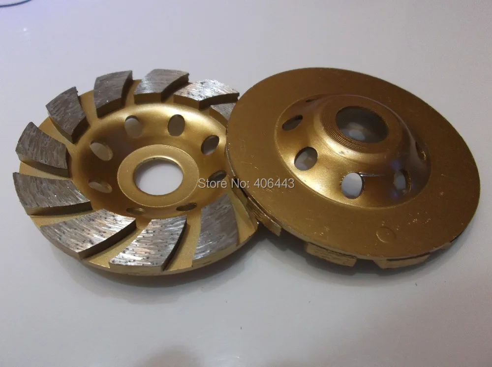 4" Thickened Diamond Bowl Grinding Wheel for Grinding and Polishing Cement Concrete Floorin