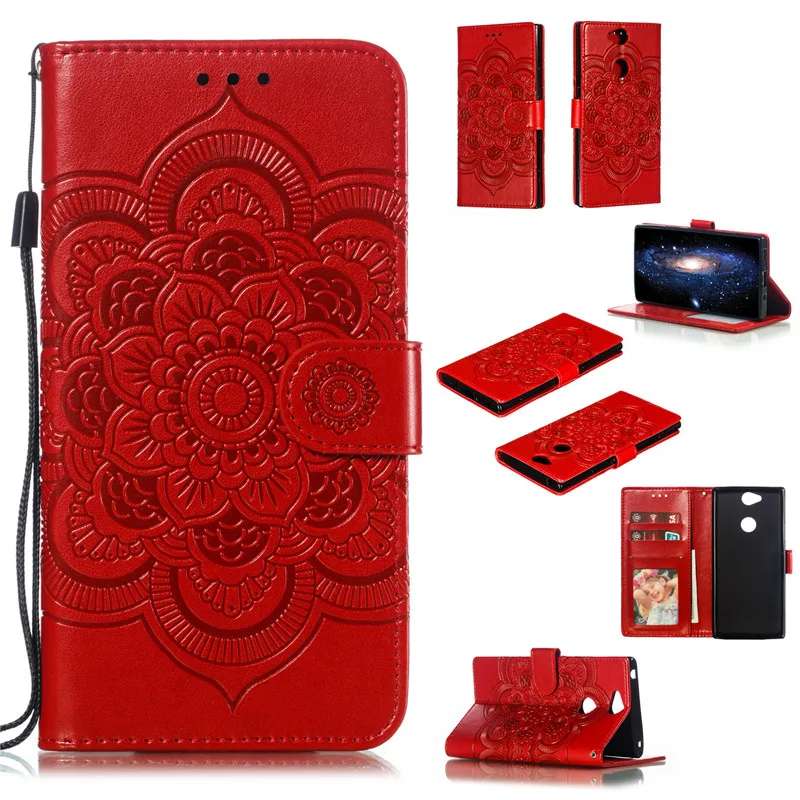 Coque XA3 XZ3 XA2Plus простой модный кожаный флип бумажник для пар чехол sony XA2 Plus Чехол карт