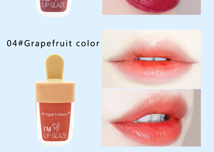 ANGEL MASK Cherry Liquid Lipstick Pink Lip Tint Magic Lip Plumper Nature Long Lasting Moisturizing Matte Lipstick (7)