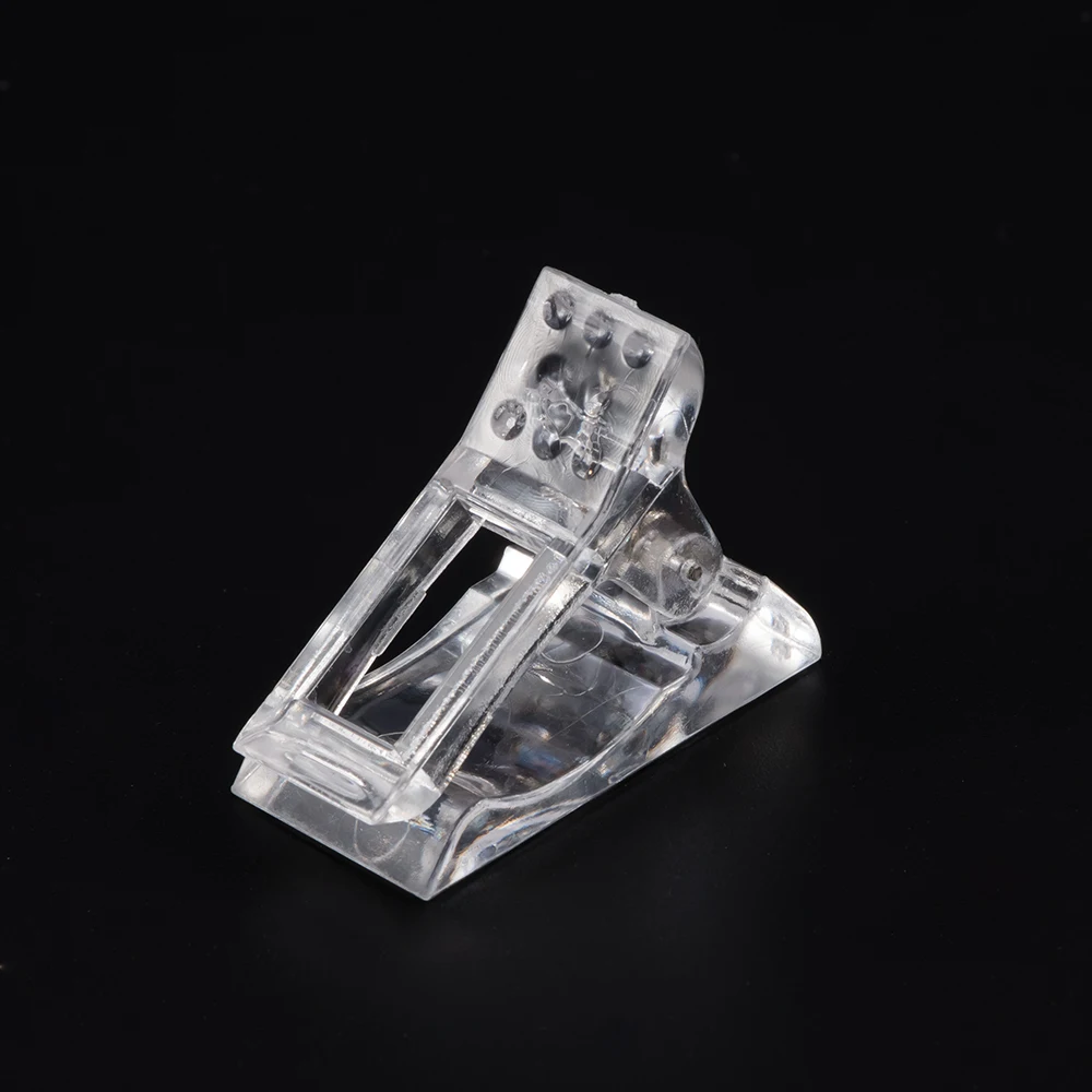 Women Practical False Nails Fixed Clip Nail Art UV Gel Builder Tools Nail Tips Extension Glue