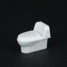 1:50 Масштаб Модель туалетный столик модель ванной комнаты раковина для ванной Модель мебель макет сцены - Цвет: toilet