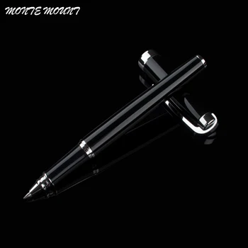 

Stylish Low price Black Rollerball Pen Medium Refill Black Ink Metal Writing Pens for Student School Supplies