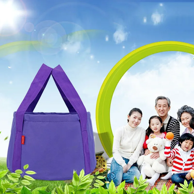 

Portable Washbasin Foot Bucket Outdoor Travel Camping Foldable Basin Water Pot Foot Bath Folding Washing Bag Box Case