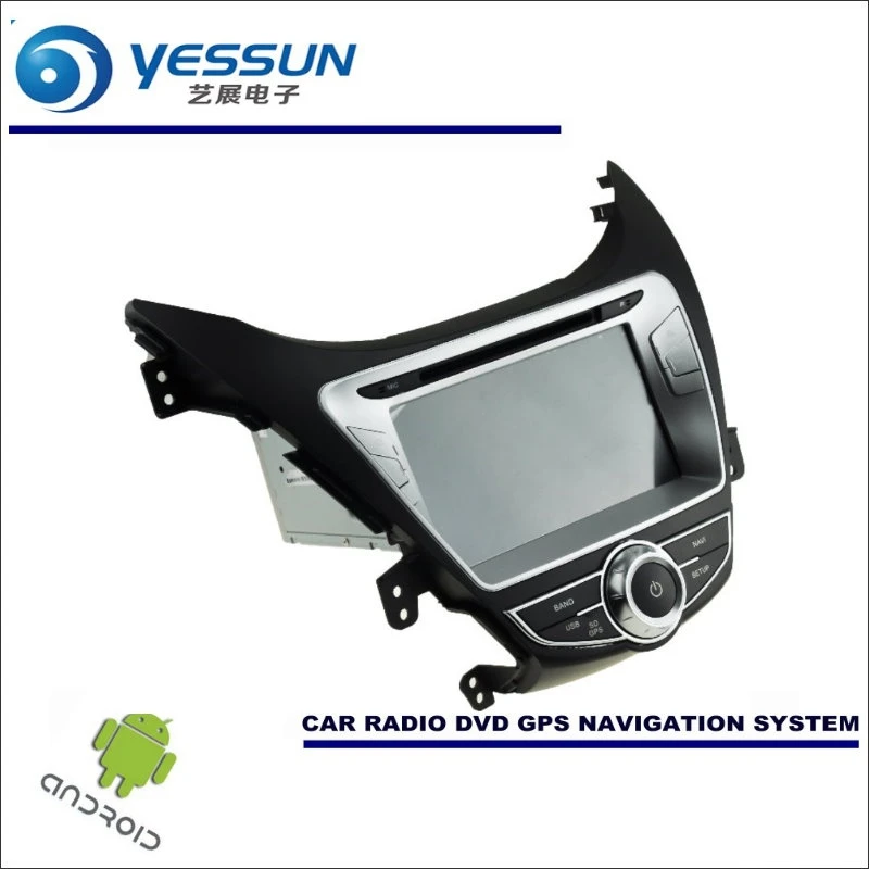 

YESSUN Car Android Navigation System For Hyundai Elantra / Langdong - Radio Stereo CD DVD Player GPS Navi Multimedia