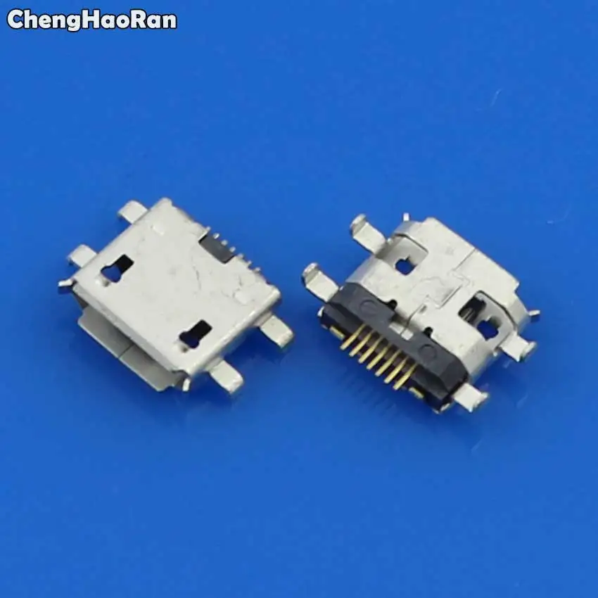 ChengHaoRan 5 шт. Micro USB 7pin гнездо разъема для мобильного телефона разъем зарядки