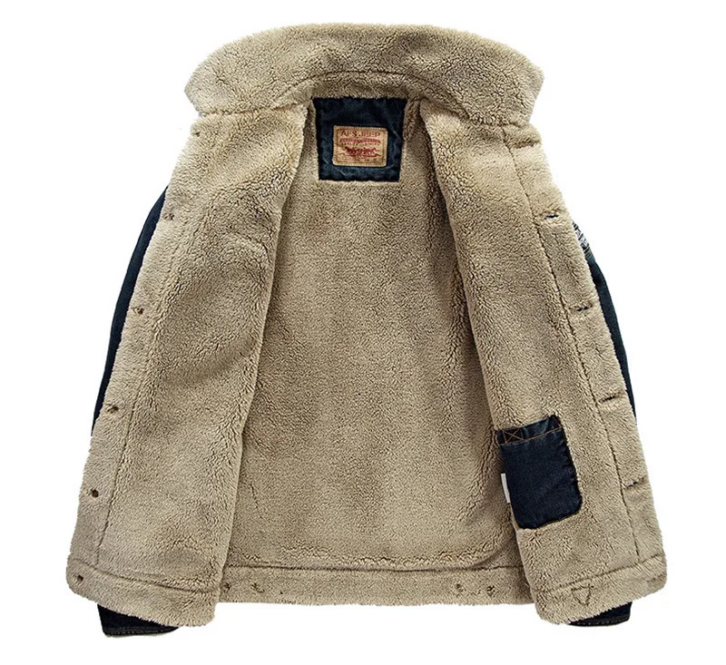 6XL зимняя мужская уличная куртка для кемпинга, альпинизма, треккинга, джинсы, ветронепроницаемая, морозостойкая, Мужская ветровка, Бомбер, плюшевое теплое пальто
