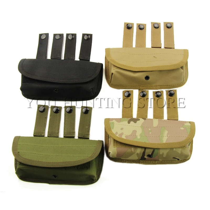 

Tactical Rifle Shotgun 12 Shells Belt Bullet Pouch Hunting Cartridge Holder Shotgun Waist Bag Magazine Pouch