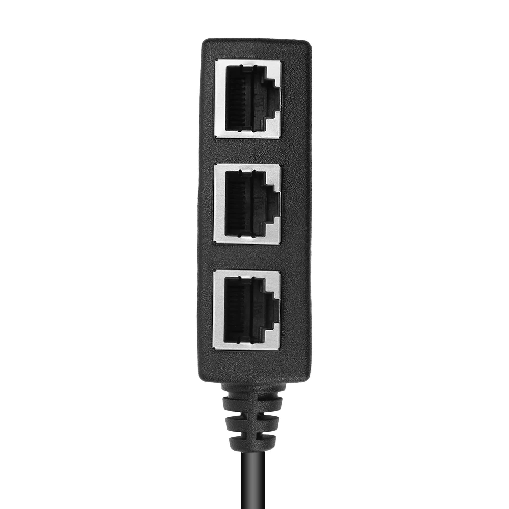 1 шт. сетевой Разветвитель RJ45 для локальной сети|Компьютерные кабели и разъемы| |