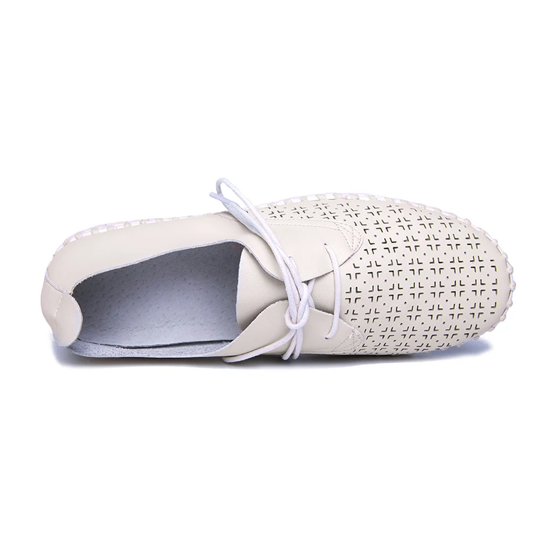 AIMEIGAO High Quality Comfortable Moccasins Women Shoes Vintage Flats Shoes Soft Leather Women Loafers Espadrilles Women Shoes