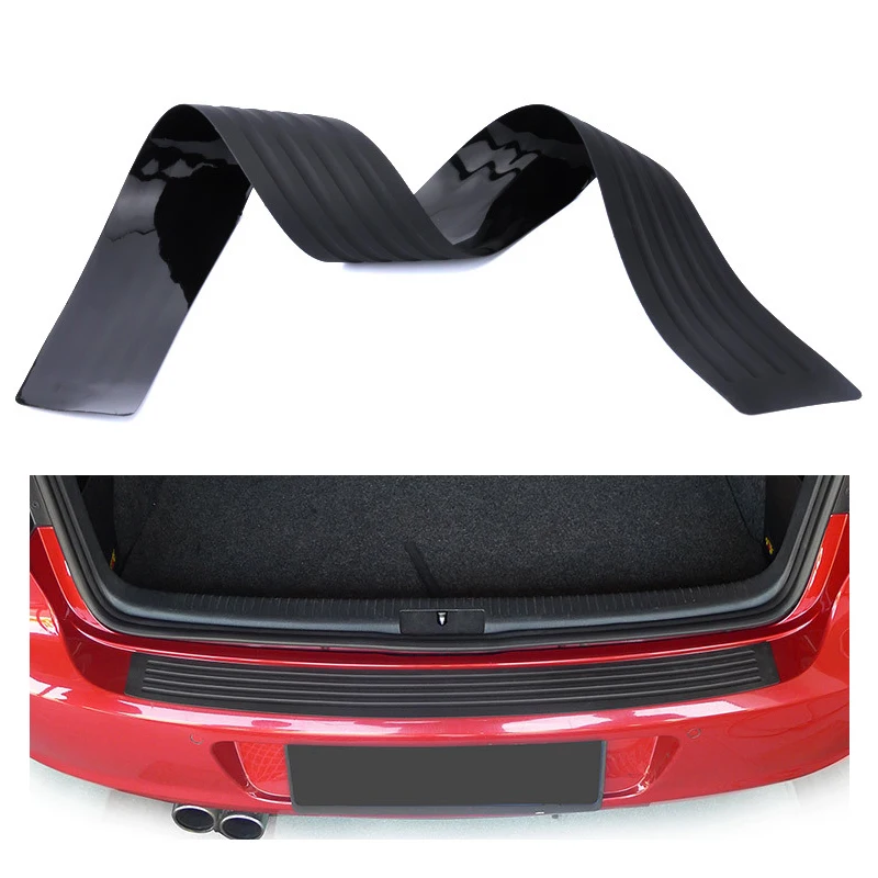 Car Styling Rear Guard Bumper Protector SUV Rubber Trim Cover Pad