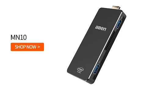 Bben мини smart ТВ коробка Intel Quad Core z8350 cpu WiFi Bluetooth4.0 порт Lan DDR3 2 ГБ/4 ГБ Оперативная память, 32 ГБ/64 ГБ Встроенная память Media Player win10