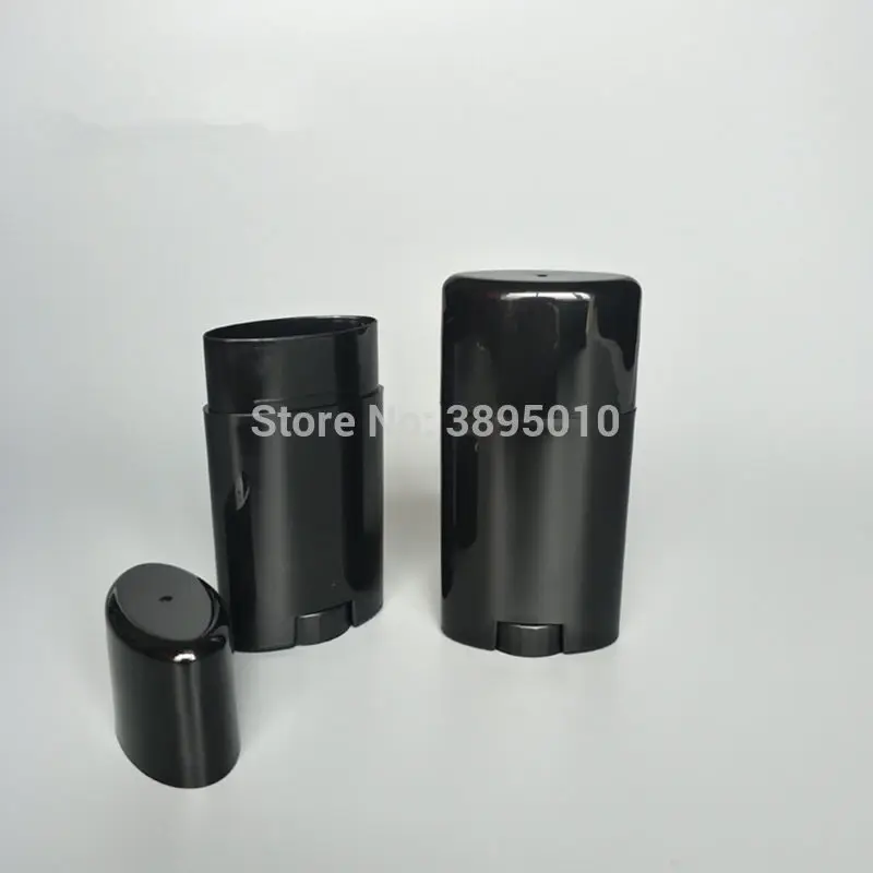 

500pcs 50g black Plastic Empty Lip Balm Tubes Deodorant Containers Clear Lipstick Fashion DIY Lip Tubes F575