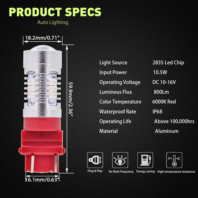 2 шт. T25 Led 3157 Базовые Светодиодные лампы для автомобилей стоп янтарные лампы белого и красного цветов 3057A 3155 3157 3157A 3157NA 3357 3357A 3454NA 3457