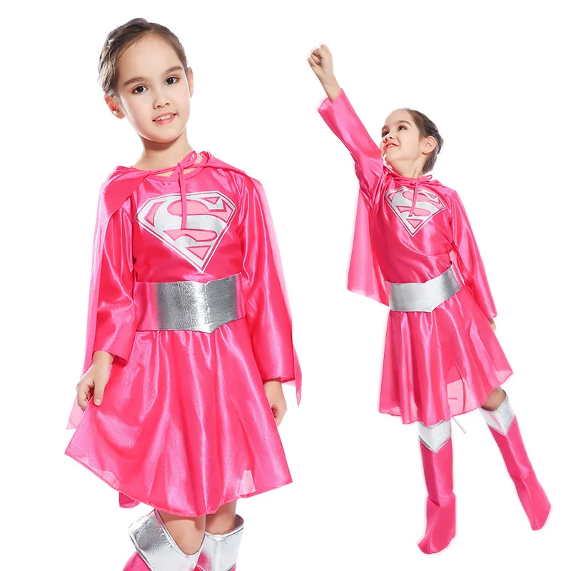 

Halloween costumes children's costume cosplay superwoman anime hero role play