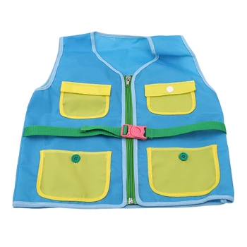 

Montessori Learn To Dress Multi-Task Dressing Vest Zip Snap Button Buckle Magic Sticker Educational Toys For Children