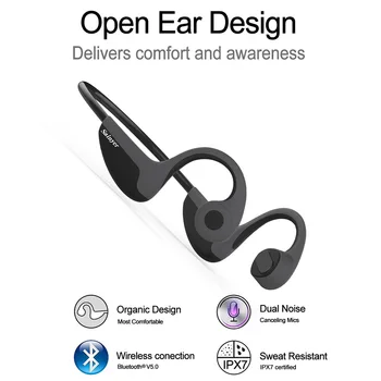 

Bluetooth 5.0 Z8 Wireless Headphones Bone Conduction Earphone Outdoor Sport Headset with Microphone Handsfree Headsets