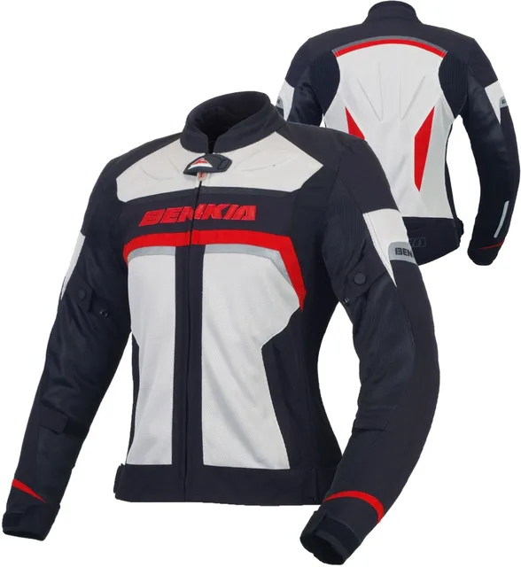 women's mesh armored motorcycle jacket