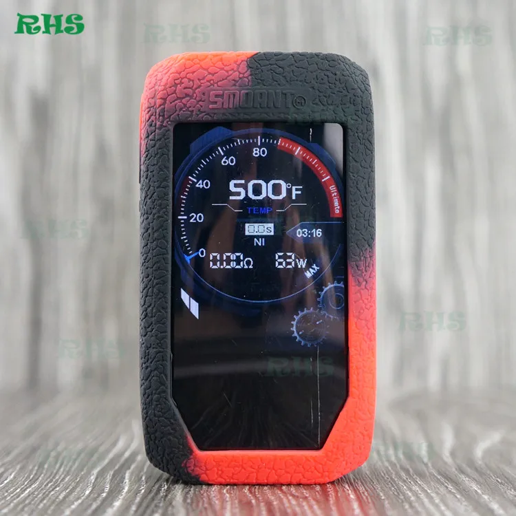 2019 самый популярный силиконовый чехол для Smoant Naboo 225W 12 крутых цветов на ваш выбор